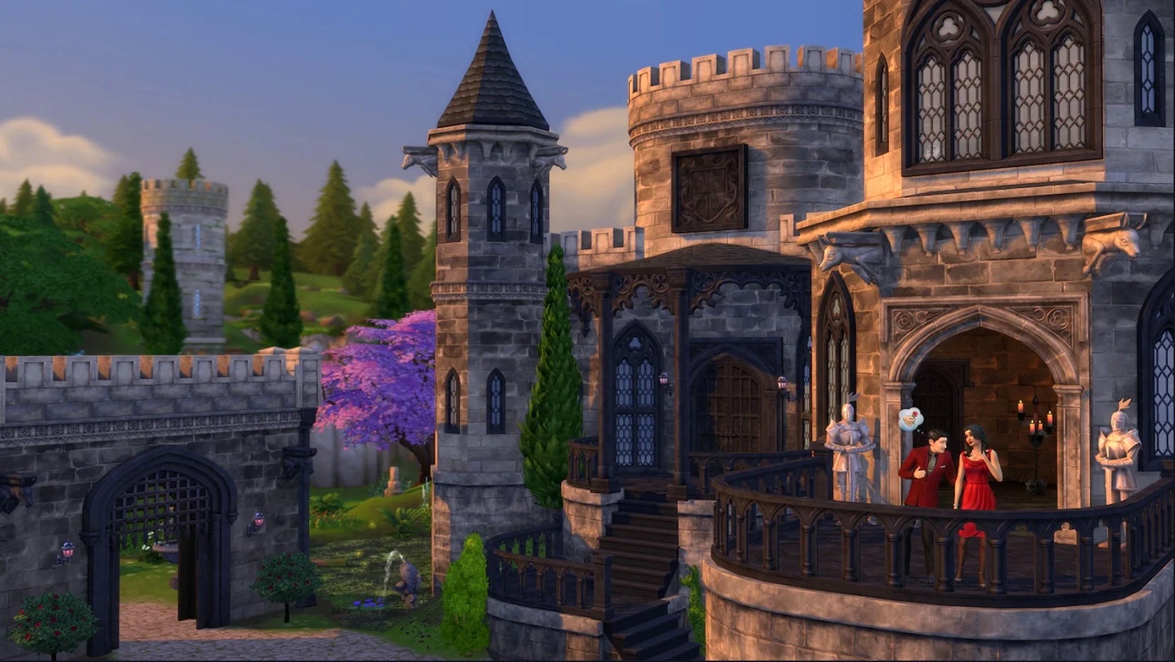 The Sims 4 получит набор с замками