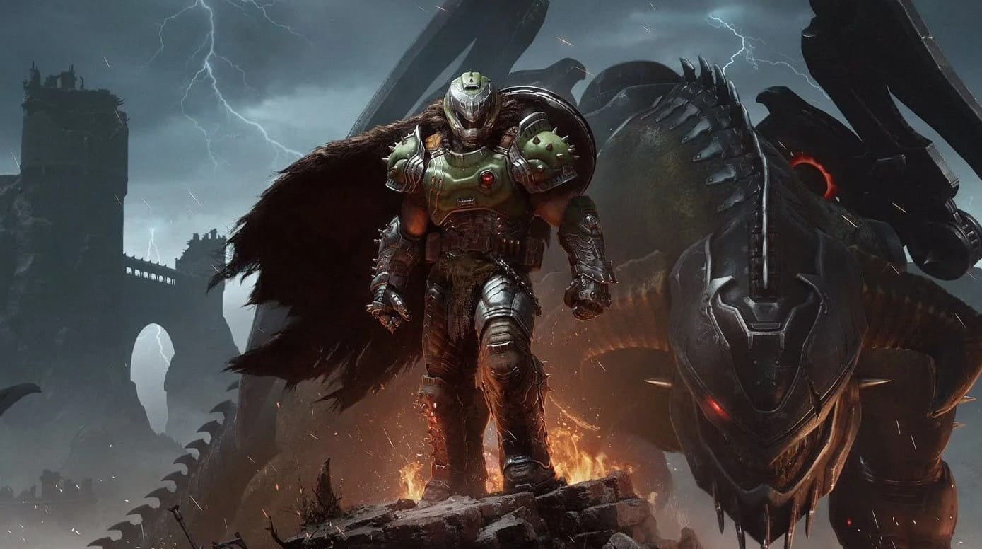 У Doom: The Dark Ages самый низкий онлайн из всех игр серии