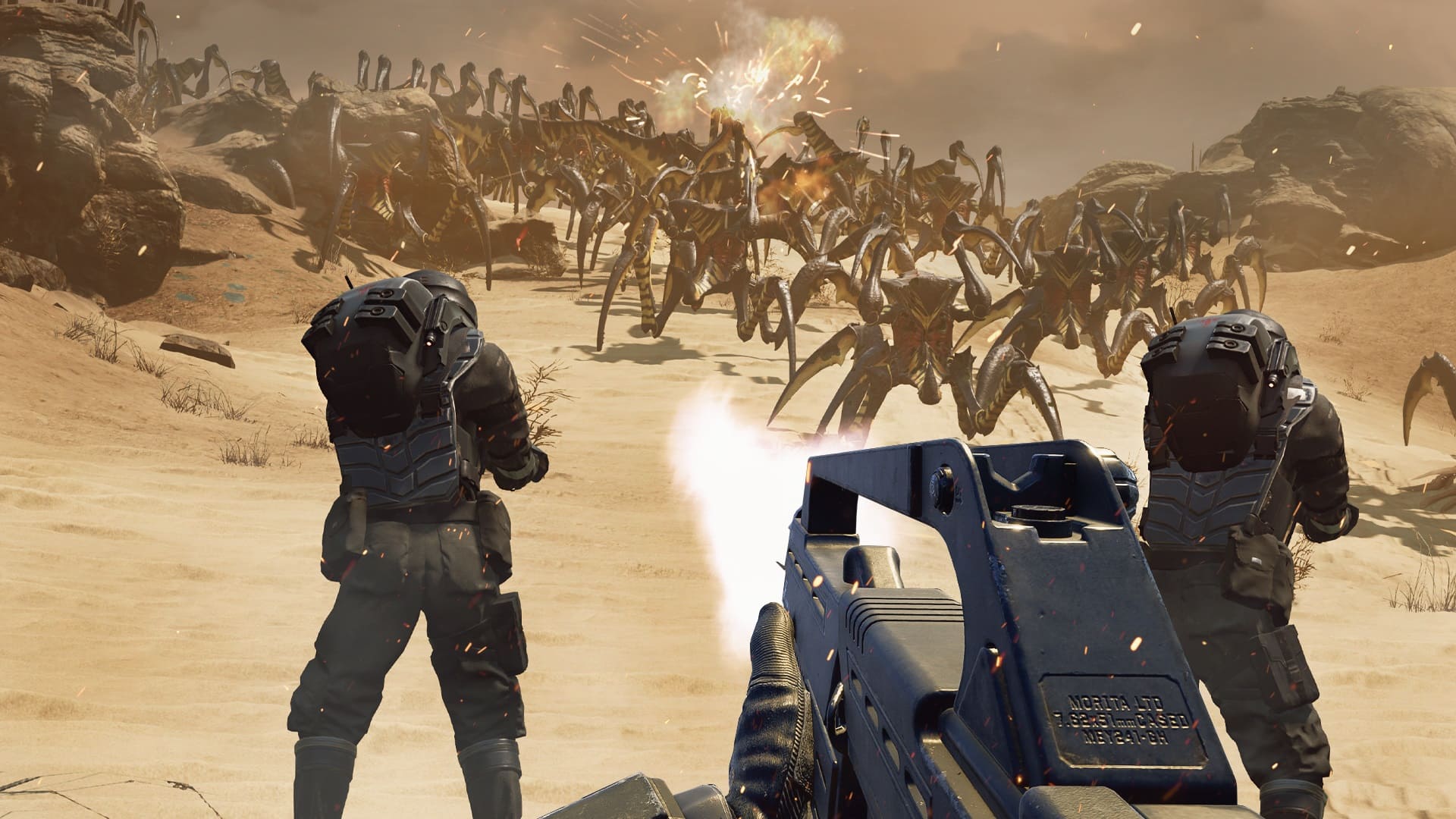 В Starship Troopers: Extermination появился ИИ-режиссер, отвечающий за интеллект жуков