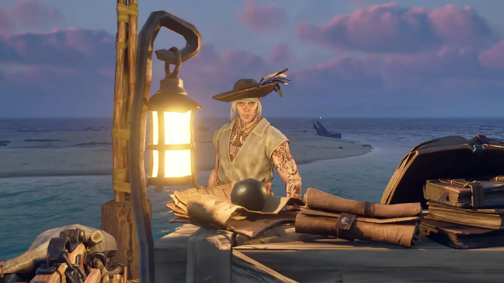 Лампа в Windrose - как заправить, где найти жир